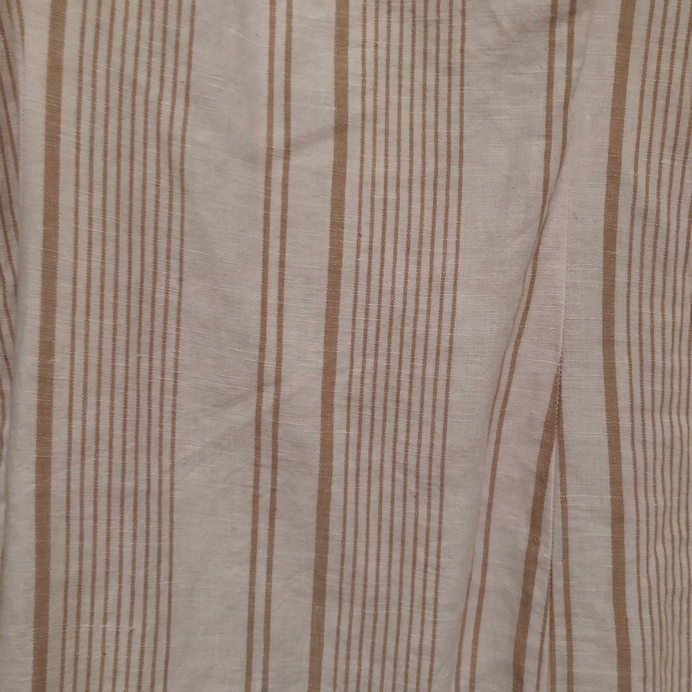 White and tan dress - Picture 2 of 3